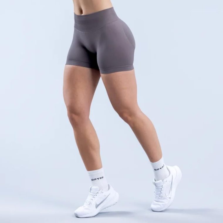 Yoga Impact Shorts, Buttery Soft Workout Yoga Pants for Women - Image 2