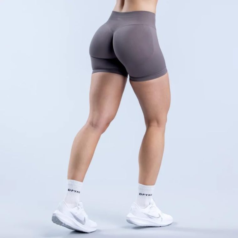 Yoga Impact Shorts, Buttery Soft Workout Yoga Pants for Women - Image 3