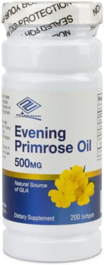 Nuhealth Evening Primrose Oil Capsules – 200 softgel