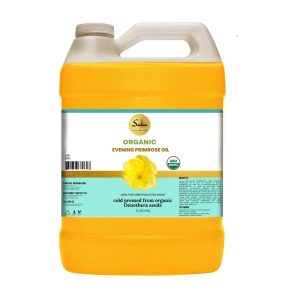 1 Gallon (128 FL.OZ) 100% Pure Unrefined Virgin Cold Pressed Evening Primrose Oil 12% GLA