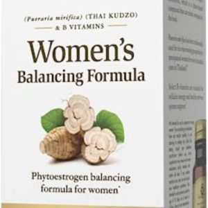 Solgar Women's Balancing Formula, 60 Tablets - Pueraria Mirifica - Phytoestrogen Balancing Formula, Energy Metabolism, Nervous System Health - Vegan, Gluten-Free, Dairy Free, Kosher - 60 Servings