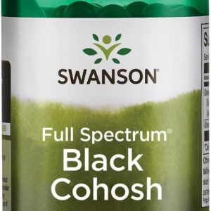 Swanson Black Cohosh 540 Milligrams 60 Capsules