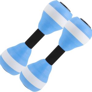 1pair Aquatic Exercise Dumbbells Eva Water Dumbbells for Pool Aerobics Compact Design for Upper Body Strength Training for Low-Impact Workouts