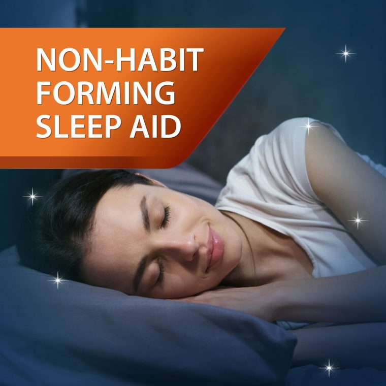 Unisom SleepTabs, Nighttime Sleep-aid, Doxylamine Succinate, 80 Tablets - Image 3
