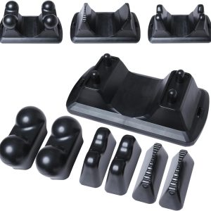 Psoas Release Tool - Massage Tool - Psoas Muscle Release Tool for Hip Hook, Flexor, Back, Glute, Iliacus, and Neck Pain Trigger Point and Myofascial Release Tool - Night Black [Patent Pending]