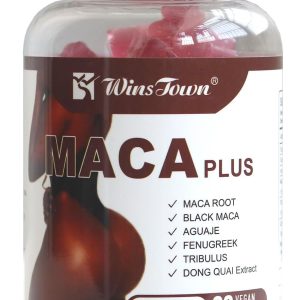 Maca Plus Gummies, 1500mg Big Booty Enhancer with Black Maca Root & Dong Quai Extract, 60 Count