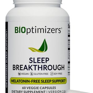 BIOptimizers Sleep Breakthrough Capsules - Natural Support Supplement | Calming Relief Aid for Adults | Non-Habit Forming | 60 Capsules