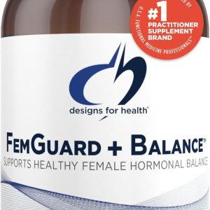 Designs for Health FemGuard + Hormone Balance for Women - DIM, Black Cohosh, Calcium D-Glucarate, EGCg Green Tea Extract & Chaste Tree Supplement for Mood Support & Estrogen Metabolism (120 Capsules)