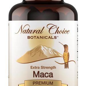Organic Maca Root Capsules (High Potency), Non-GMO Verified Supplement - 120 Capsules, 2 Month Supply