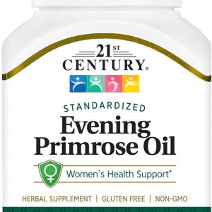21st Century Evening Primrose Oil Softgels, 60 Count