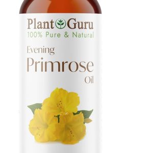 Evening Primrose Oil 2 fl. oz. Cold Pressed 100% Pure Natural Carrier - Skin, Face, Body and Hair Growth Moisturizer. Great for DYI Soap Making, Creams, and Lip balms.