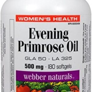Webber Naturalsﾮ Evening Primrose Oil 500mg 180 softgels