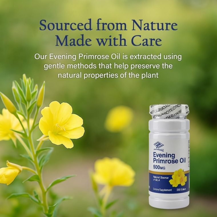 Nuhealth Evening Primrose Oil Capsules – 200 softgel - Image 5
