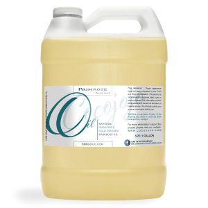 Dr Joe Lab Evening Primrose Oil 128 oz Pure Natural Cold Pressed Unrefined Extra Virgin Evening Primrose Seed Oil 1 Gallon - Moisturizing & Nourishing for Hair Skin Body Nail and Beard