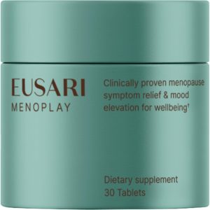 MenoPlay - Hormone-Free Menopause Symptom Relief and Mood Booster Supplement for Women - with Resequo® (Equol+Resveratrol), Black Cohosh, and Premium Quality Saffron - 30 Tablets