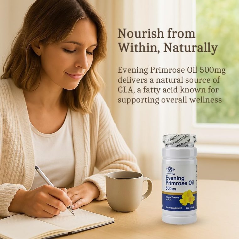 Nuhealth Evening Primrose Oil Capsules – 200 softgel - Image 4