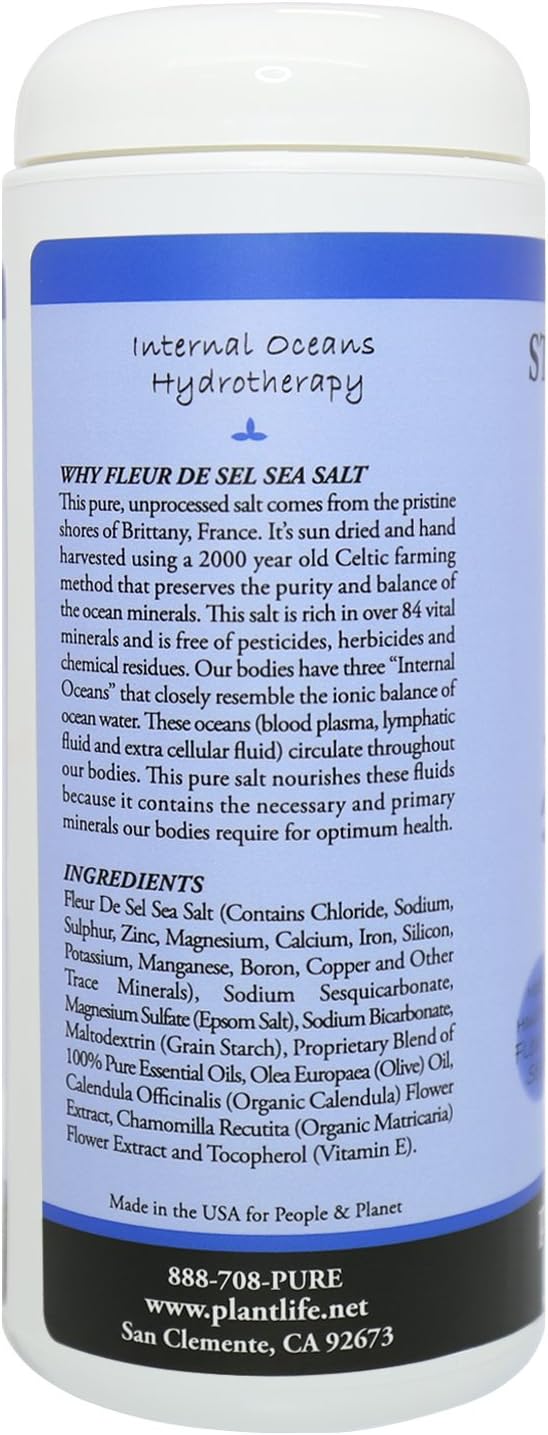 Stress Relief Therapeutic Mineral Bath Salt- 16 oz. - Image 4