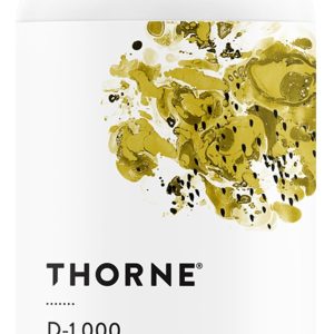 THORNE Vitamin D3 Supplement - Supports Healthy Bones, Teeth, Muscles, Cardiovascular & Immune Function* - Gluten, Dairy & Soy-Free - 1,000 IU - 90 Capsules