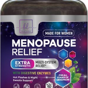 Menopause Supplements for Women - 8 Billion CFU Probiotics, Hot Flash, Night Sweats & Menopause Relief Probiotic for Vaginal, Digestive Health & Immune Support with Black Cohosh - 120 Capsules