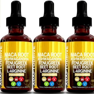 Maca Root Liquid Drops with Ashwagandha & Fenugreek 6 fl oz