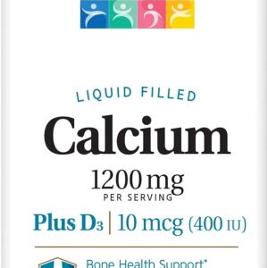 21st Century Calcium Plus D3 Liquid Filled Softgel, 1200 mg, 90 Count