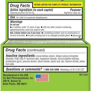 Double Strength Nighttime Sleep-Aid 100 Count