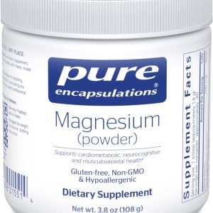 Pure Encapsulations Magnesium (Powder) | Supports Cardiovascular Function, Muscle Function, and Calming | 3.7 Ounces