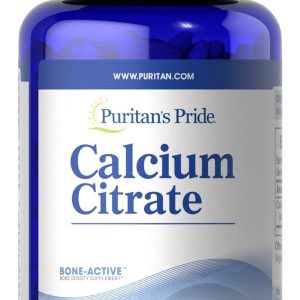 Puritan's Pride Calcium Citrate 200 Mg, 200 Count