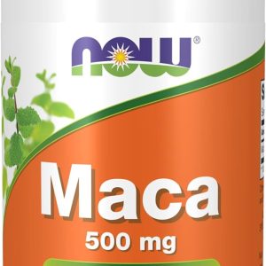 NOW Foods Supplements, Maca (Lepidium meyenii) 500 mg, For Men and Women, Reproductive Health*, 100 Veg Capsules