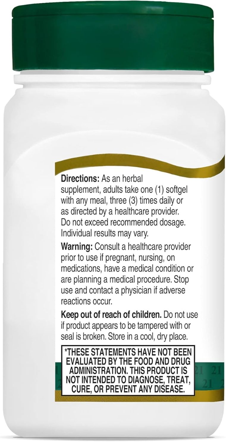 21st Century Evening Primrose Oil Softgels, 60 Count - Image 7