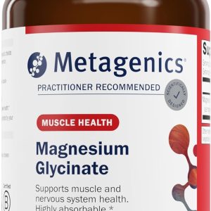 Metagenics Magnesium Glycinate - Highly Absorbable - Support for Sleep, Stress Relief, Muscle, Bone, Heart & Nerve Health - Gluten-Free - Non-GMO - Vegetarian - 120 Tablets
