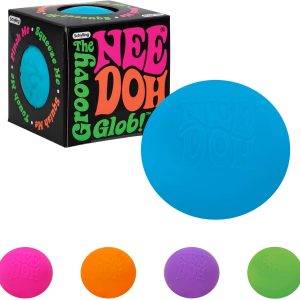Schylling NeeDoh Original - Sensory Fidget Toy - Assorted Colors - Ages 3 to Adult , 1 Count ( Pack of 1)