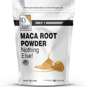 It's Just! - Yellow Maca Root Powder, Product of Peru, Raw Natural Superfood, Gelatinized for Easy Disgestion, Supports Immune, Energy, Health, 10oz