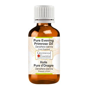Pure Evening Primrose Oil (Oenothera biennis) Cold Pressed 100ml (3.38 oz)