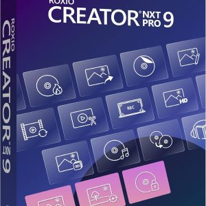 Roxio Creator NXT Pro 9 | Multimedia Suite + Photo Editor and CD/DVD Disc Burning Software [PC Disc]