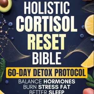 The Holistic Cortisol Reset Bible: A Practical 60-Day Protocol to Balance Hormones, Burn Stress Fat, Sleep Better, and Restore Your Energy Naturally - Designed for Women Who’ve Tried Everything