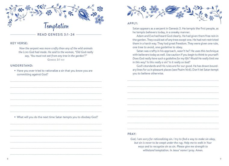 The 5-Minute Bible Study Journal for Women - Image 3