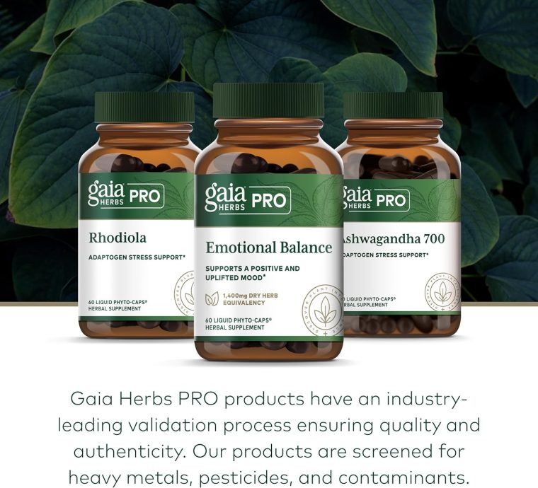 Gaia Herbs Pro Emotional Balance - 60 Caps - Image 6