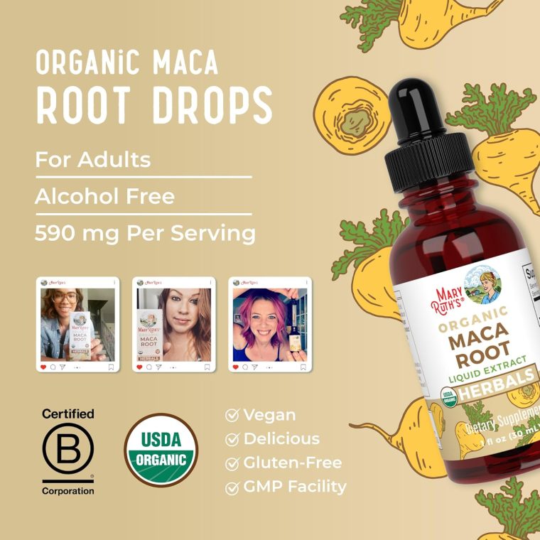 MaryRuth Organics Maca Root, 1 FZ - Image 9