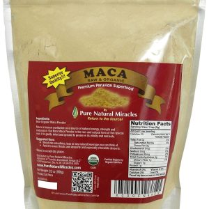 Organic Peruvian Maca Root Powder (16 oz) - Raw & Nutrient-Dense Adaptogenic Superfood - Supports Energy, Hormonal Balance & Endurance - Non-GMO, Gluten-Free & Vegan Wellness Booster