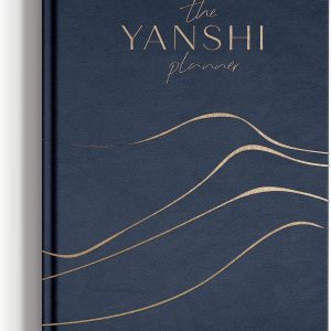Self Care Journal 2022 - Stress Relief Happiness Wellness Planner - Food, Fitness, Mental Health Wellness Journal Self Care Planner (Blue w Gold Lines (Limited Edition))