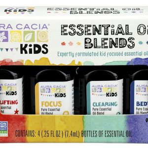 AURA CACIA Kids Aromatherapy Essential Oil Blends Kit, 1 EA