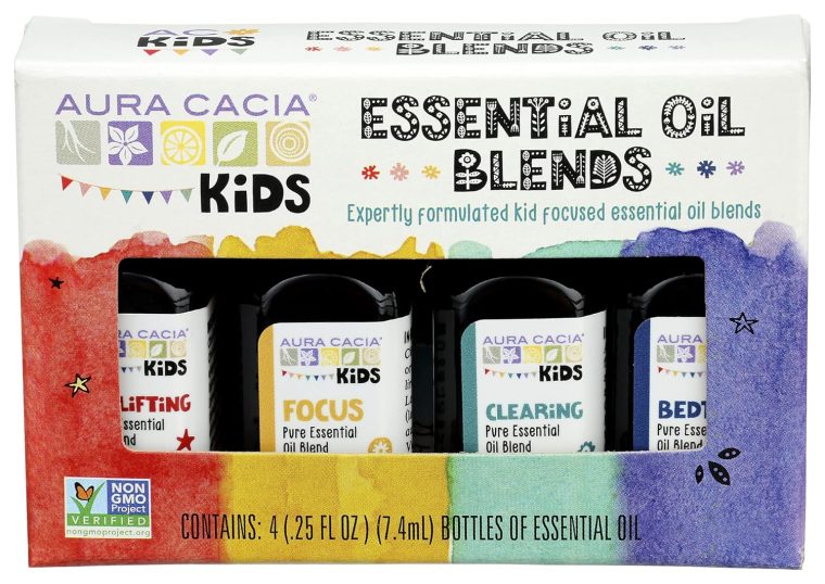 AURA CACIA Kids Aromatherapy Essential Oil Blends Kit, 1 EA