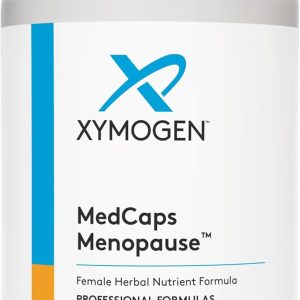 XYMOGEN Medcaps Menopause - Menopause Supplements for Women - Made with Dong Quai, Isoflavones, Ginseng Extract, Licorice Root + Black Cohosh - Gluten Free (120 Capsules)