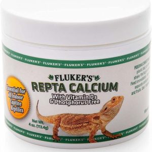Fluker's Calcium Reptile Supplement with added Vitamin D3, 4 oz.