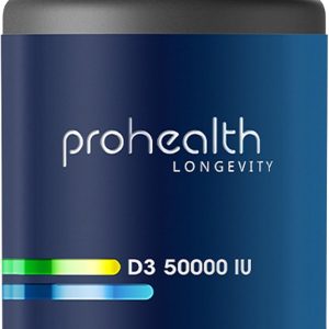 ProHealth Vitamin D3 50,000 (50,000 IU, 50 softgels) Helps Boost and Support Healthy Bones and The Immune System | Gluten Free