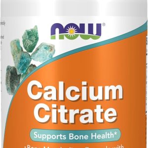NOW Foods Supplements, Calcium Citrate with Vitamin D, Magnesium, Zinc, Copper, and Manganese, 250 Tablets