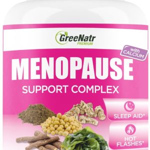 Menopause Supplements for Women - Perimenopause Supplements Women with Dong Quai & Black Cohosh for Menopause Hot Flashes - Menopause Support for Sleep Quality & Hormone Balance - 60 Caps