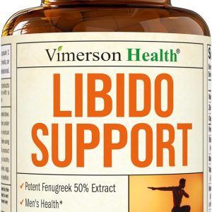 Testosterone Supplement for Men – Libido Support: Maca Root, Fenugreek, Tongkat Ali, Horny Goat Weed & Tribulus | Muscle Builder for Men | Energy, Drive & Strength | Workout Supplements – 30 Capsules