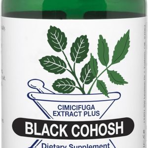 Vitanica Black Cohosh, Cimicifuga Extract Plus, Vegan, 120 Capsules